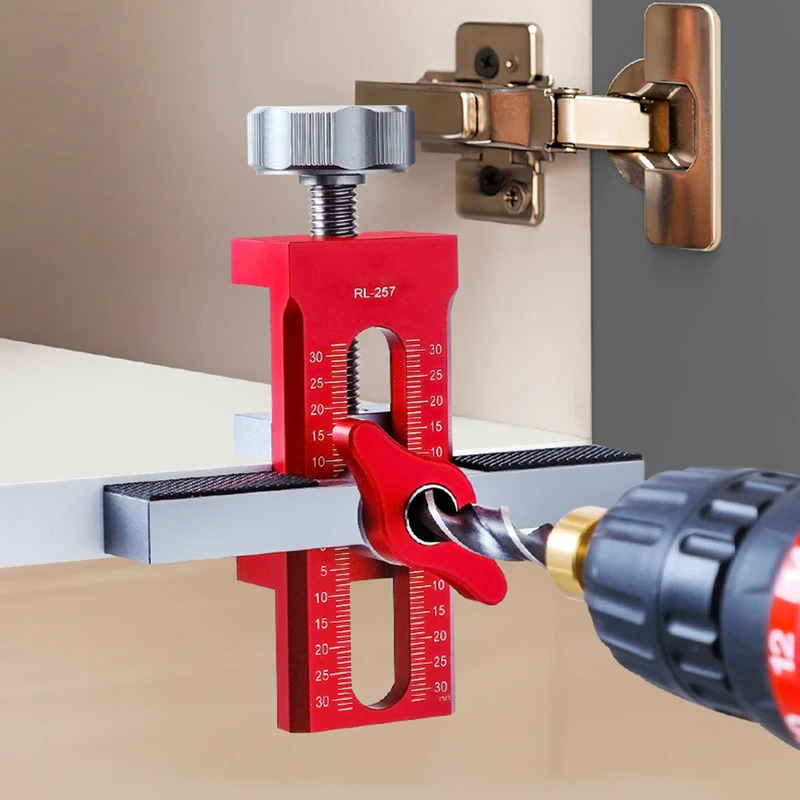 Bảng điều khiển cửa tủ quần áo và bộ định vị khoan đục lỗ 10mm cho chế biến gỗ