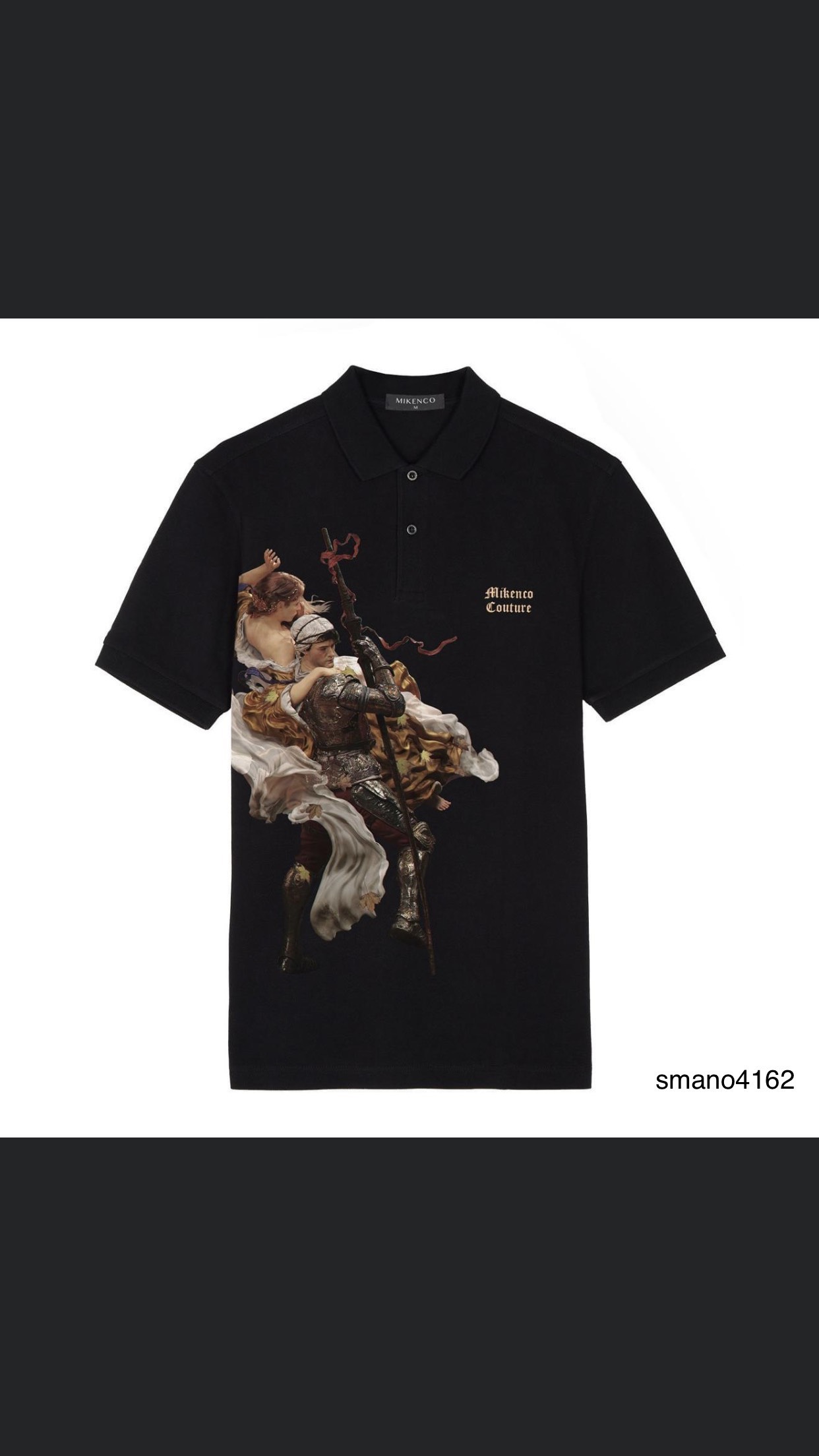 Áo Polo Nam, Áo Thun Nam Nữ Cổ Bẻ Mikenko Hình Họa Chất Liệu Thun Lạnh Mềm Mịn Chuẩn Form Dáng Hàng Full Size- AC103