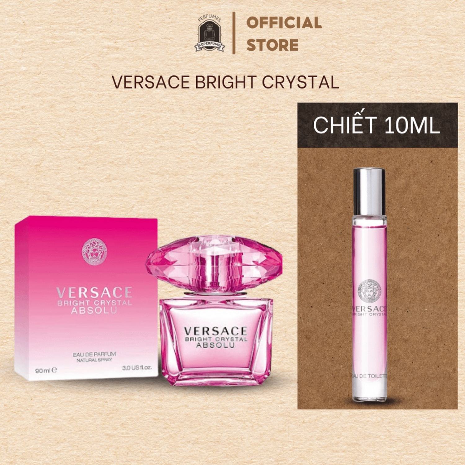 Nước hoa nữ mẫu thử mini ver.sa.ce bright crystal chiết 10ml