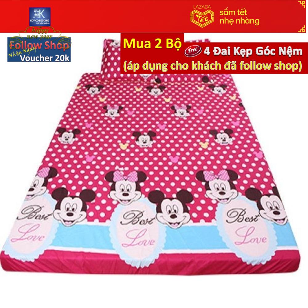 Bộ ga giường mickey mouse