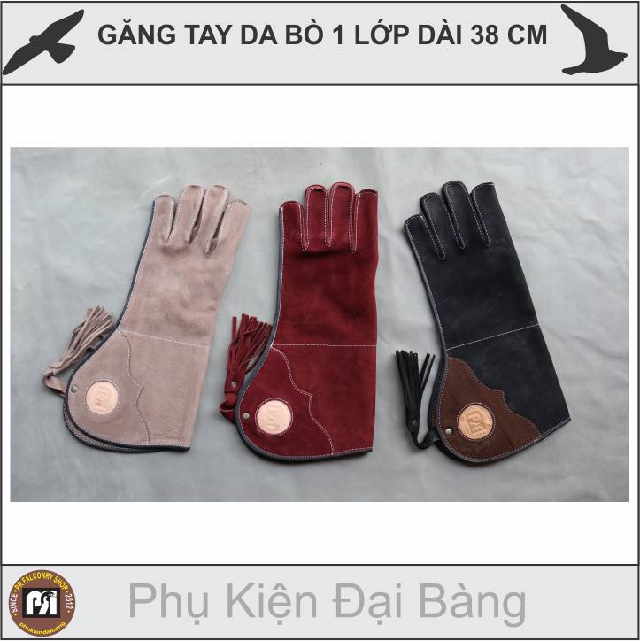 Găng tay nuôi chim ưng chim diều hâu