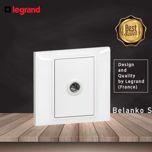 Ổ cắm đơn tv | legrand 617627