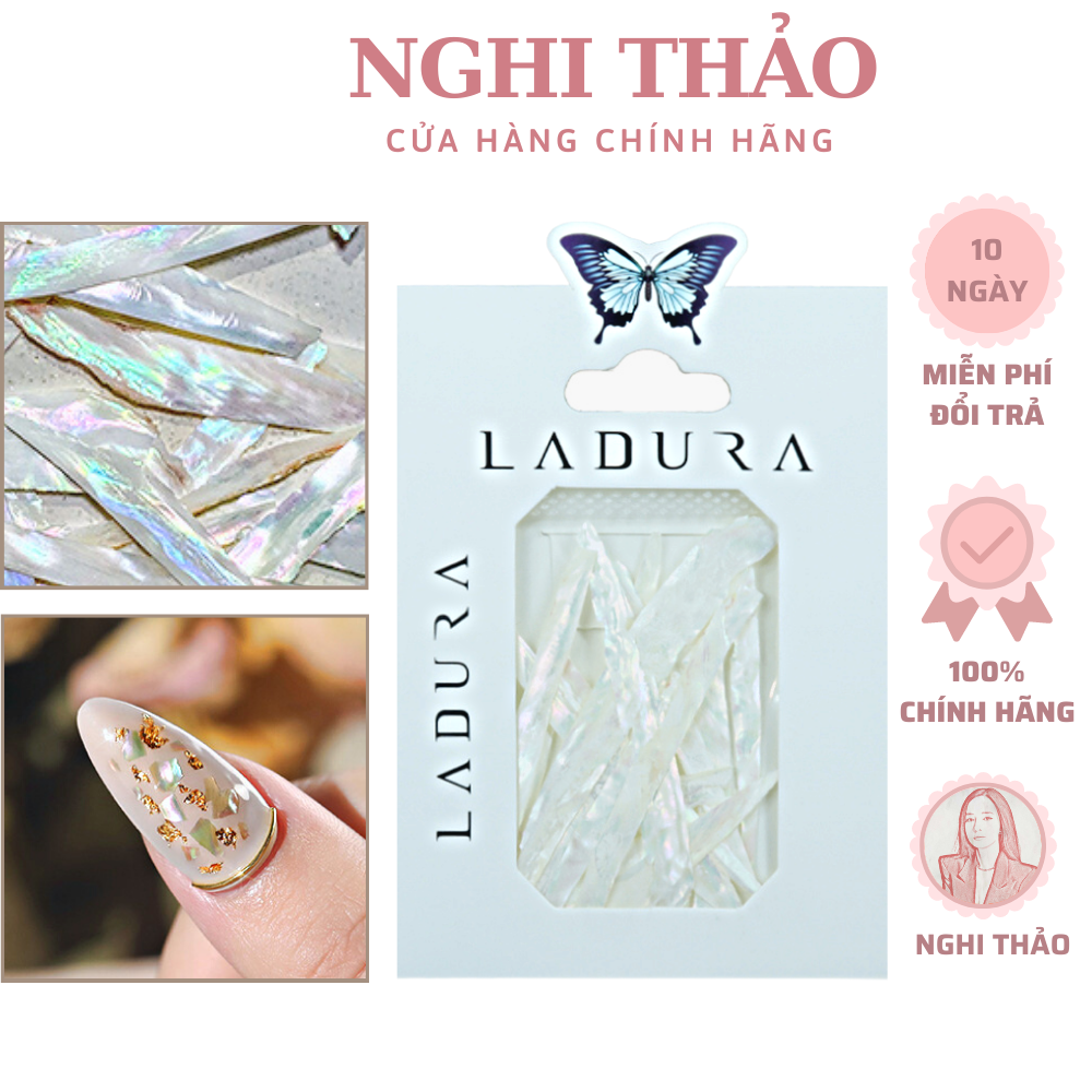 Xà cừ nail ngọc trai trang trí móng tay