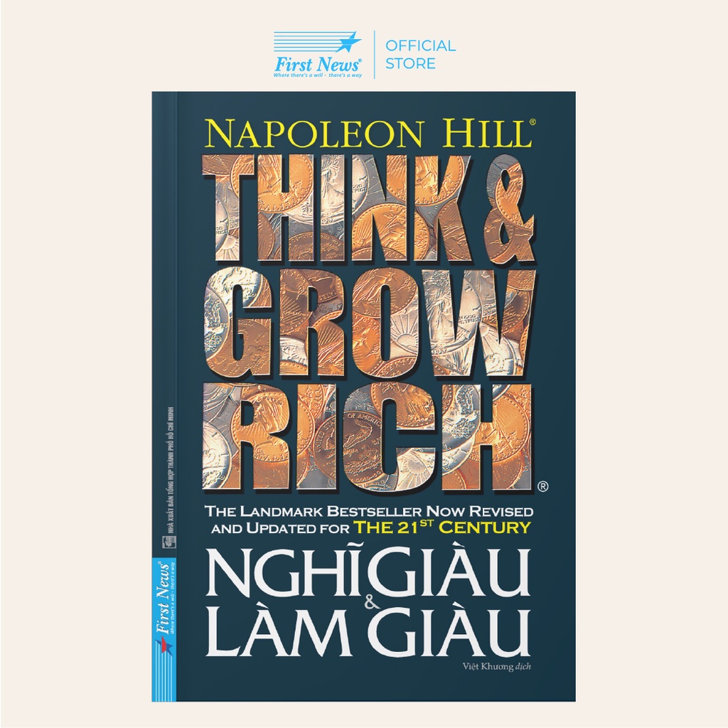 Sách - nghĩ giàu và làm giàu - first news