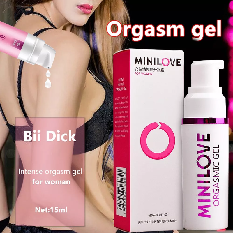 100% nguyên bản MINILOVE 10ml Phụ nữ Pleasure Orgasm Gel Original Smile Lubricant