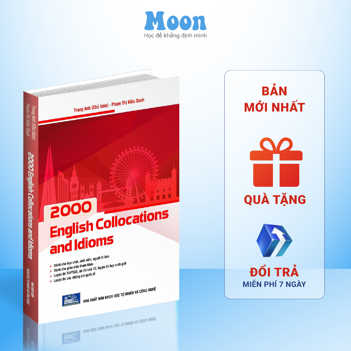 Sách Tiếng Anh cô Trang Anh 2000 English Collocation and Idioms
