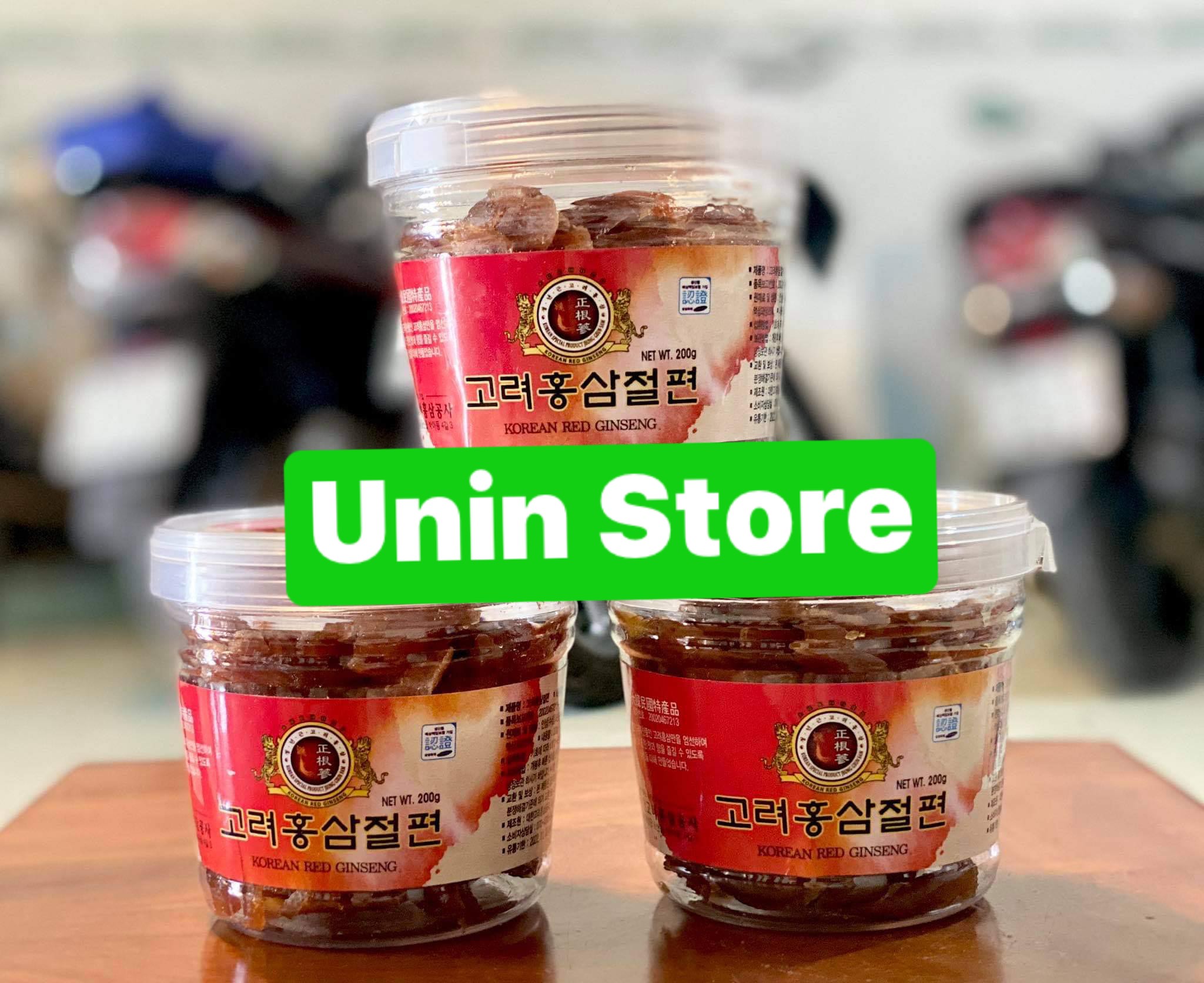 Chính hãng - Hồng sâm thái lát tẩm mật ong Hàn Quốc chất lượng