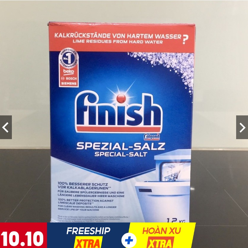 Muối rửa bát Finish 1.2 kg