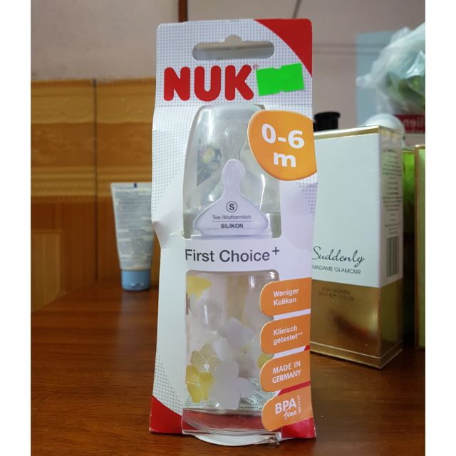 Bình sữa NUK xách tay Đức