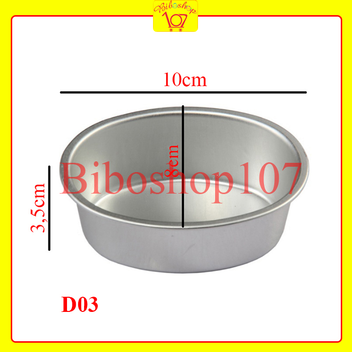 Khuôn oval bầu dục nhôm đúc cao cấp d03