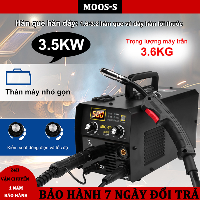 BH 2 năm Máy hàn tig 4500W,máy hàn mig không dùng khí,máy hàn điện tử 220V,máy hàn que mini 30-500A