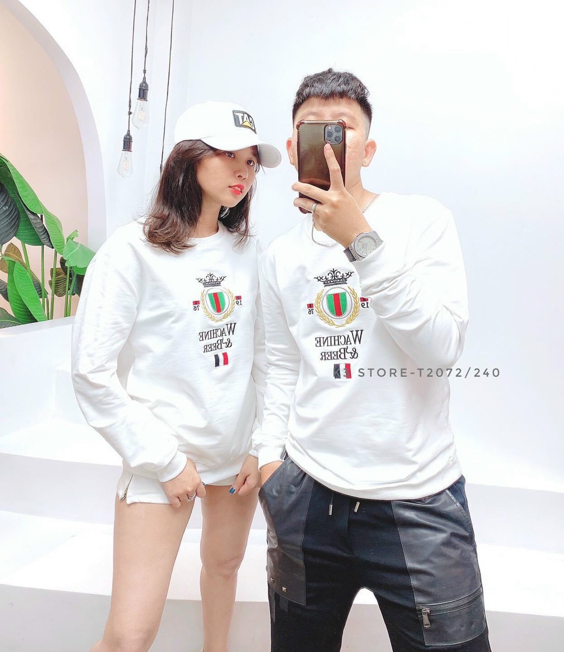 [HCM]Áo thun tay dài nam nữ-Áo thun cặp màu đen tay dài-Áo thun nấm nữ tay dài from chuẩn ( HÌNH THẬT) BINSTOER94 atd4