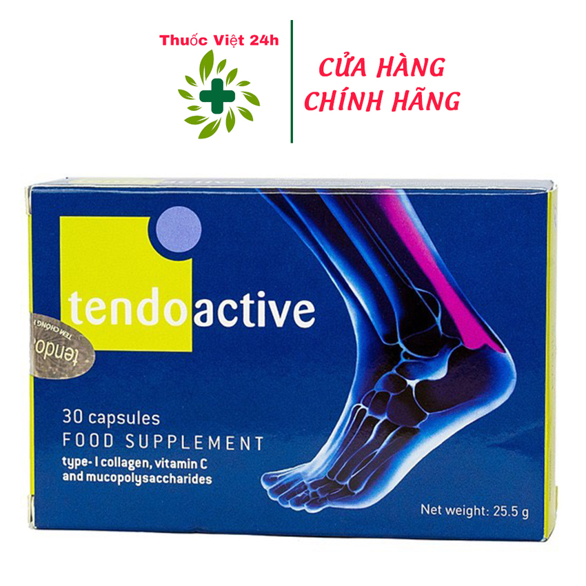 Tendoactive Bioiberica (Hộp 30 Viên) - Viên Uống Tăng Cường Sức Khỏe Cho Gân - thuocviet24h