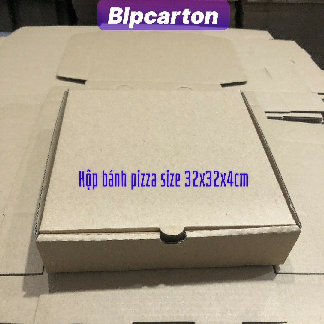 Combo 50 hộp đựng bánh pizza size 32x32x4cm