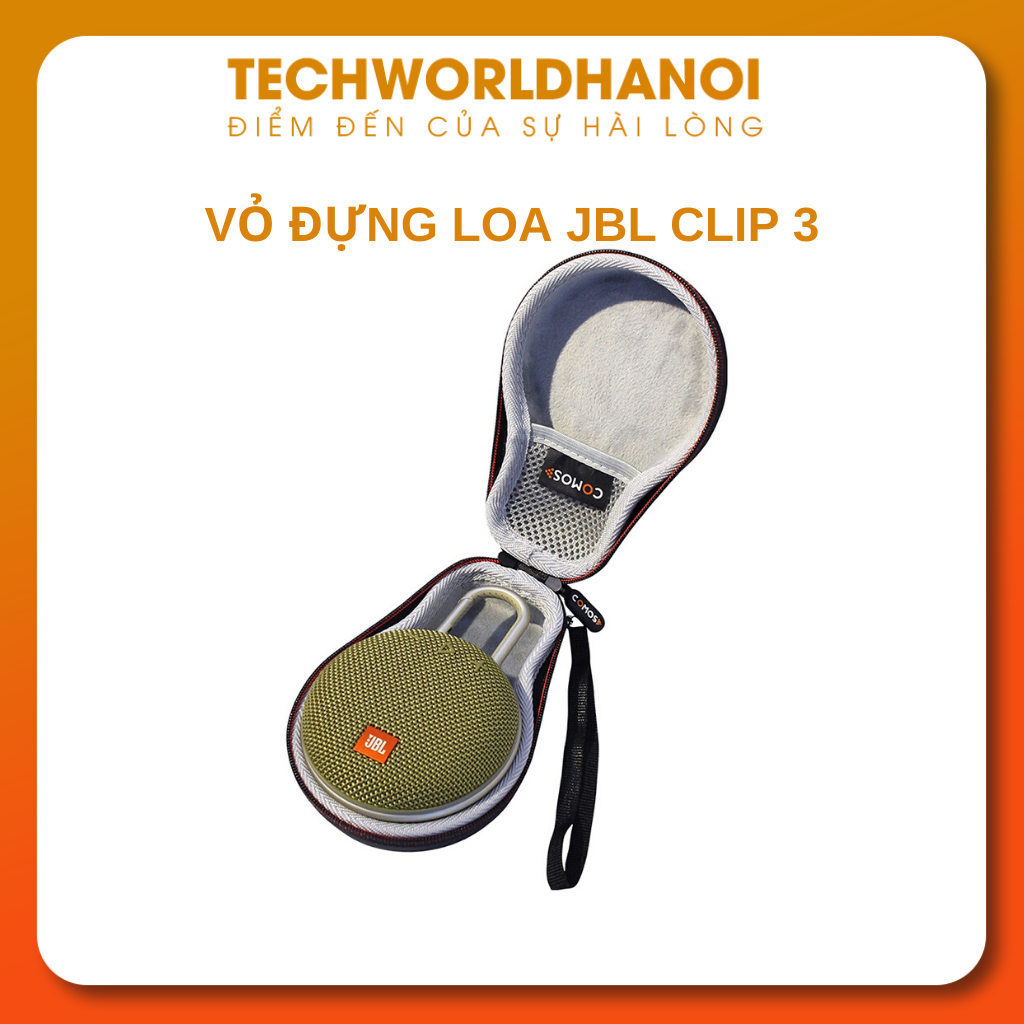 Vỏ đựng loa jbl clip 3 comos - hàng chính hãng