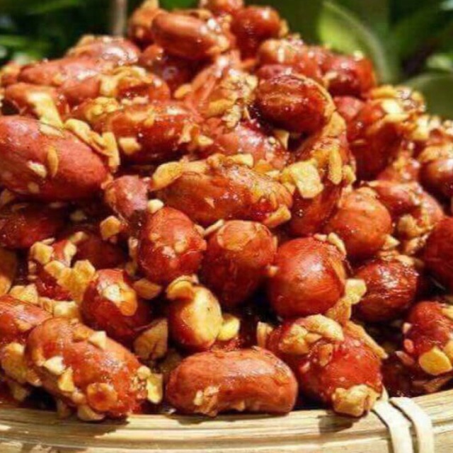 1kg lạc rang tỏi ớt loại 1 siêu ngon