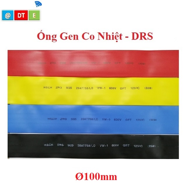 ỐNG GEN CO NHIỆT PHI 100, Giá cho 1 mét