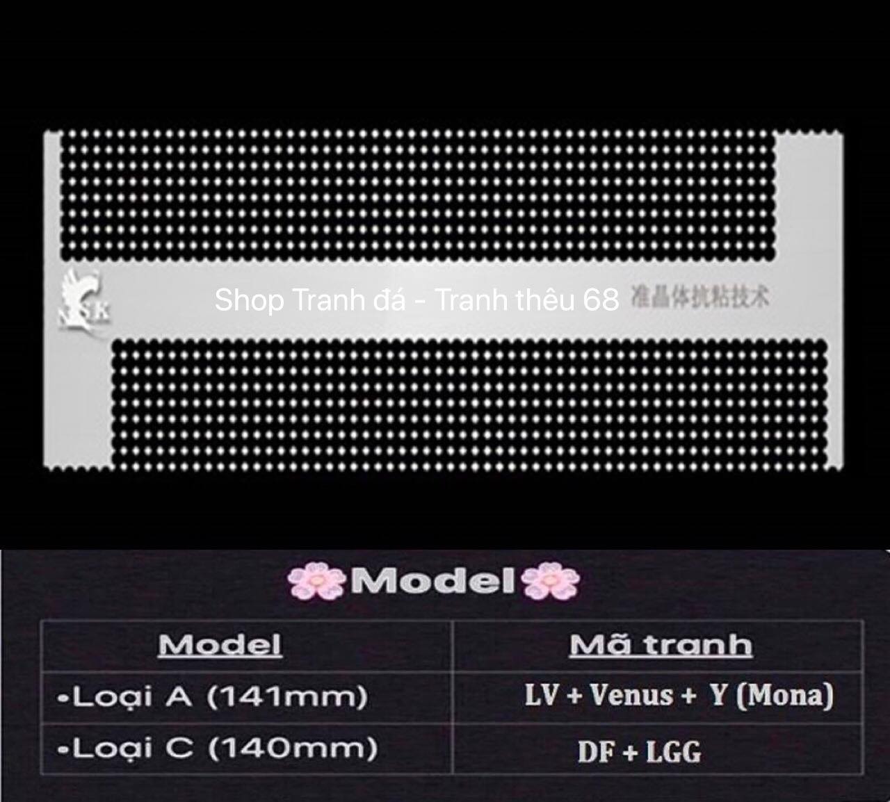 Thước làm đính đá chuyên dụng AC 2 không lệch, siêu thẳng hàng đá - Chiều dài thước :15cm-17cm