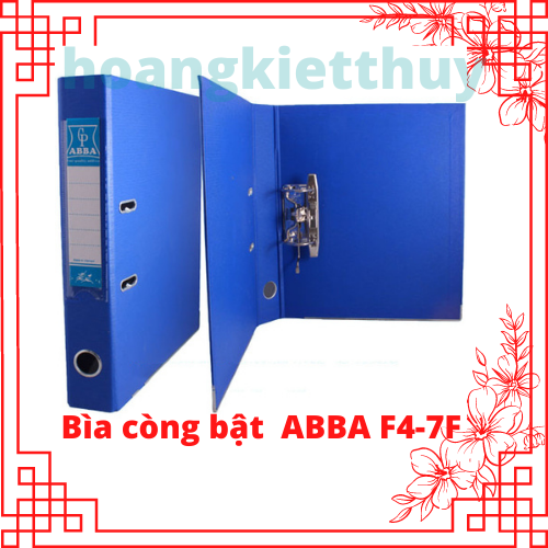 Bìa còng bật abba 7f - f4 đựng chứng từ