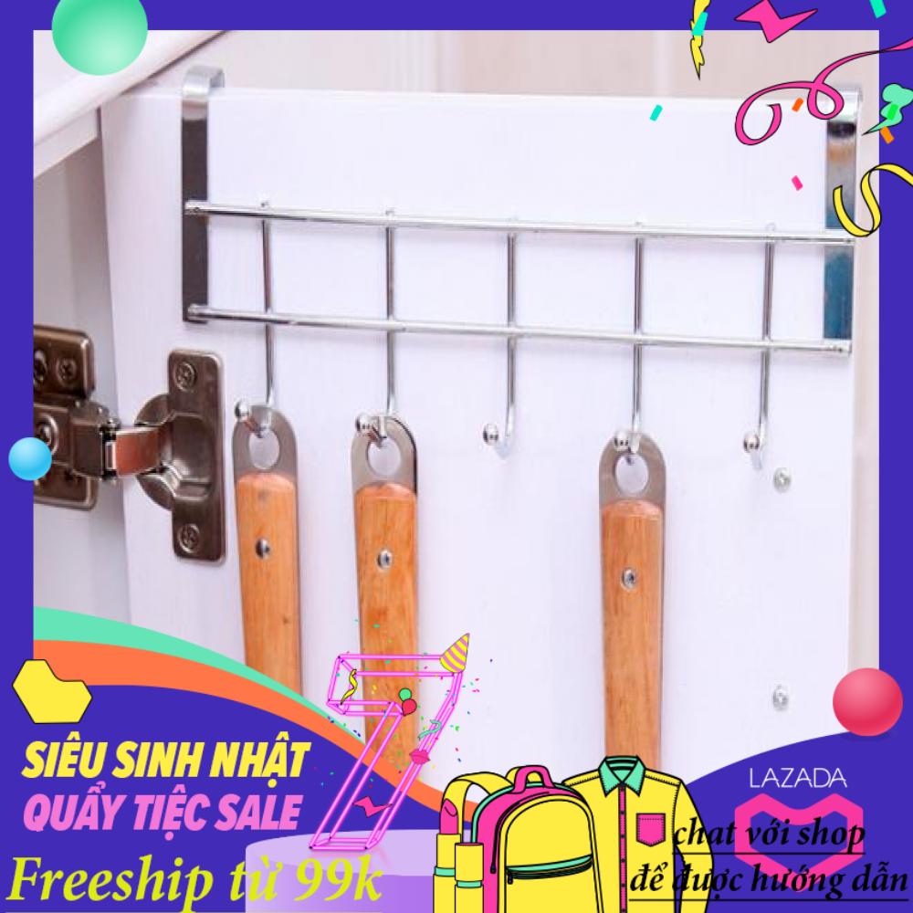 Móc treo đồ sau cửa , cửa sổ inox đa năng tiết kiệm diện tích