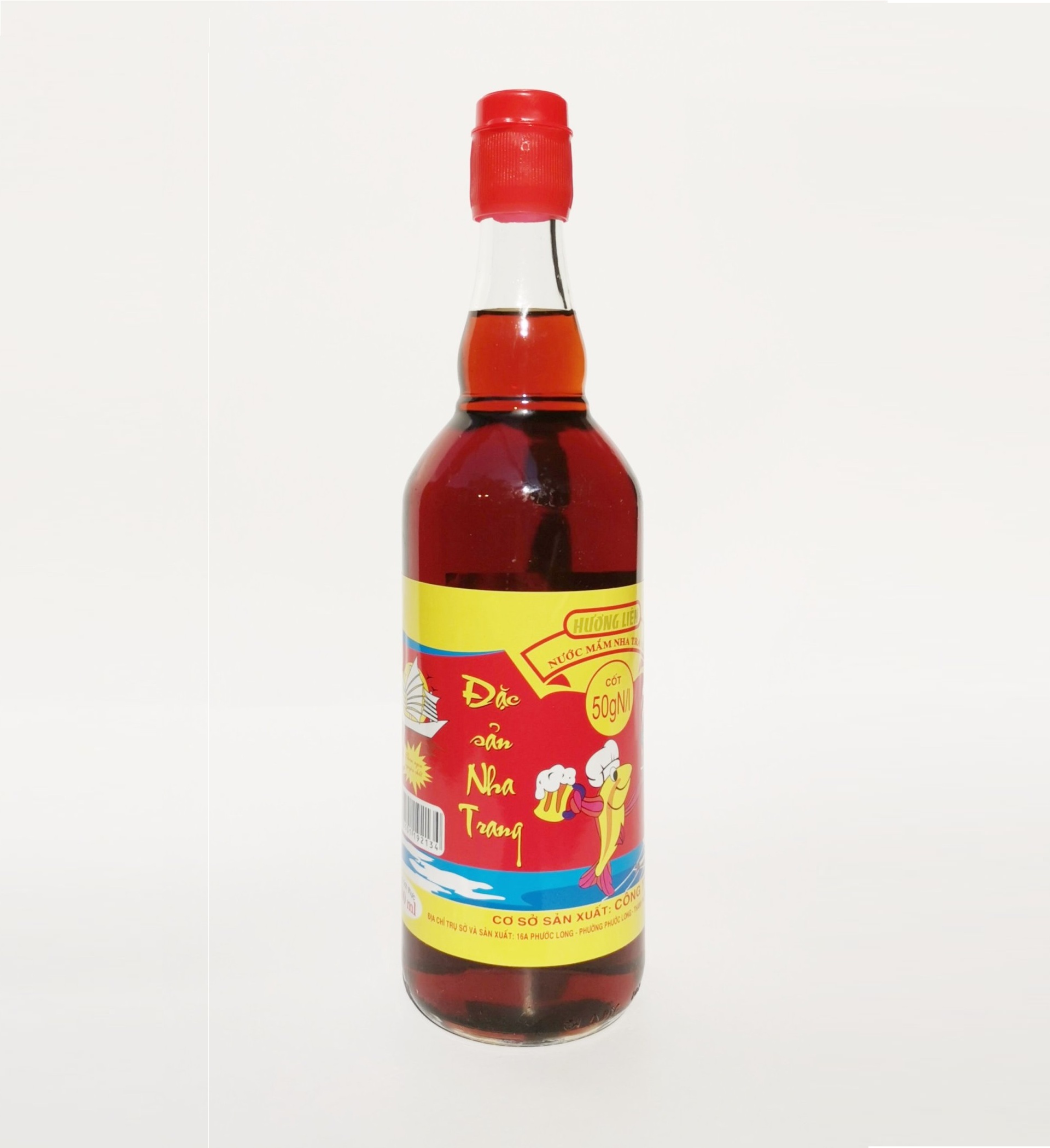 Nước mắm Nha Trang Hương Liên cốt đặc biệt 50 đạm (500ml) vị truyền thống xưa