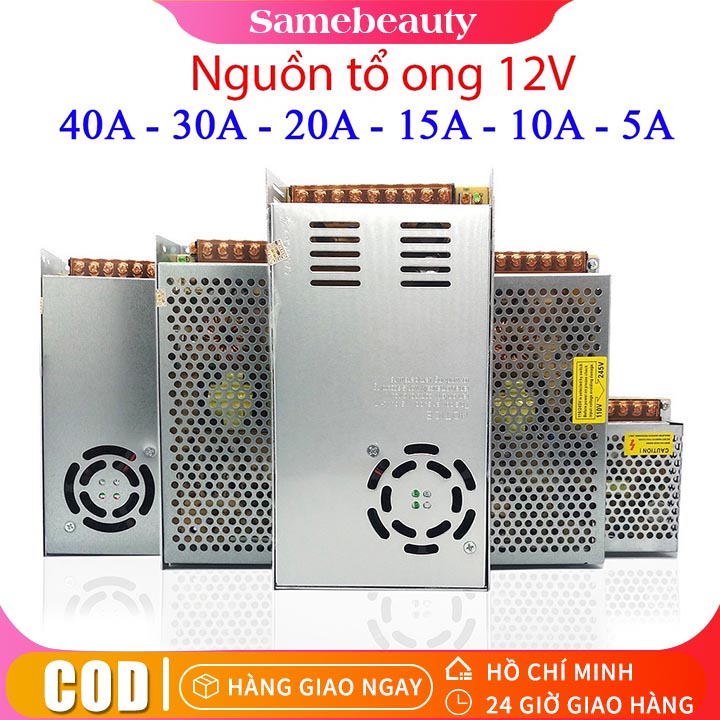 Nguồn tổ ong 12v 3a 5a 24v 10a đủ watt