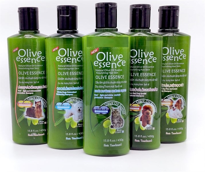 Sữa tắm cho chó mèo Olive Essence 450ml