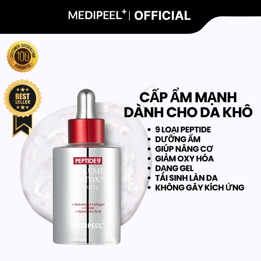 Medi-peel tinh chất medipeel peptide 9 volume bio tox ampoule cao cấp 100ml