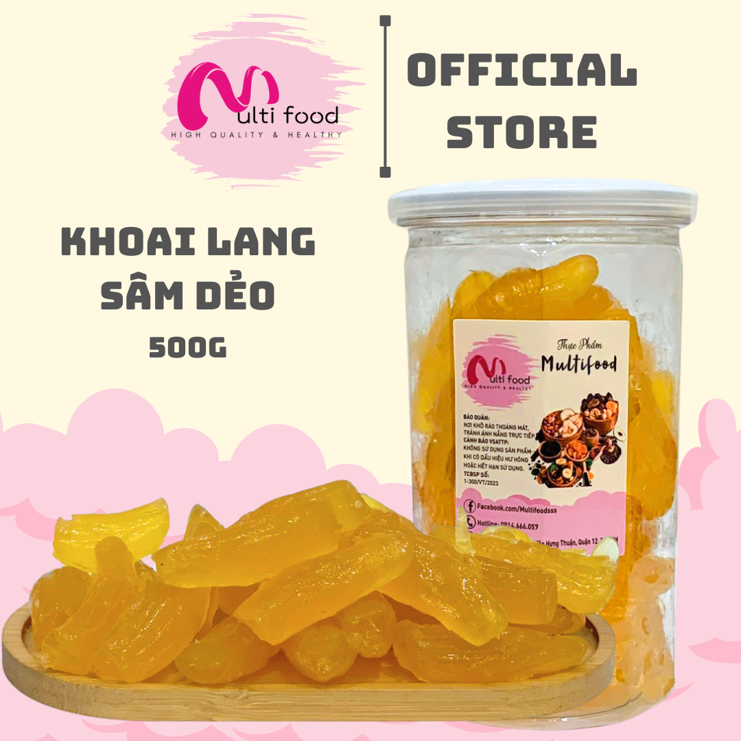 500g khoai lang sâm dẻo thơm ngon | multifood