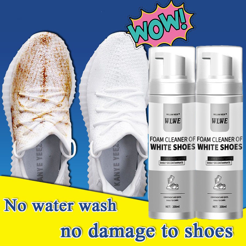 Chai Xịt Tạo Bọt Vệ Sinh Giày 200ml Làm Sạch Vết Bẩn