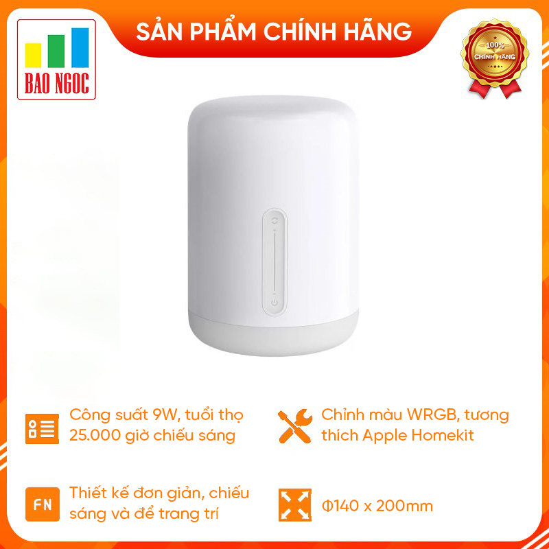 Đèn ngủ thông minh Xiaomi 2 MJCTD02YL (Dùng được Apple HomeKit)