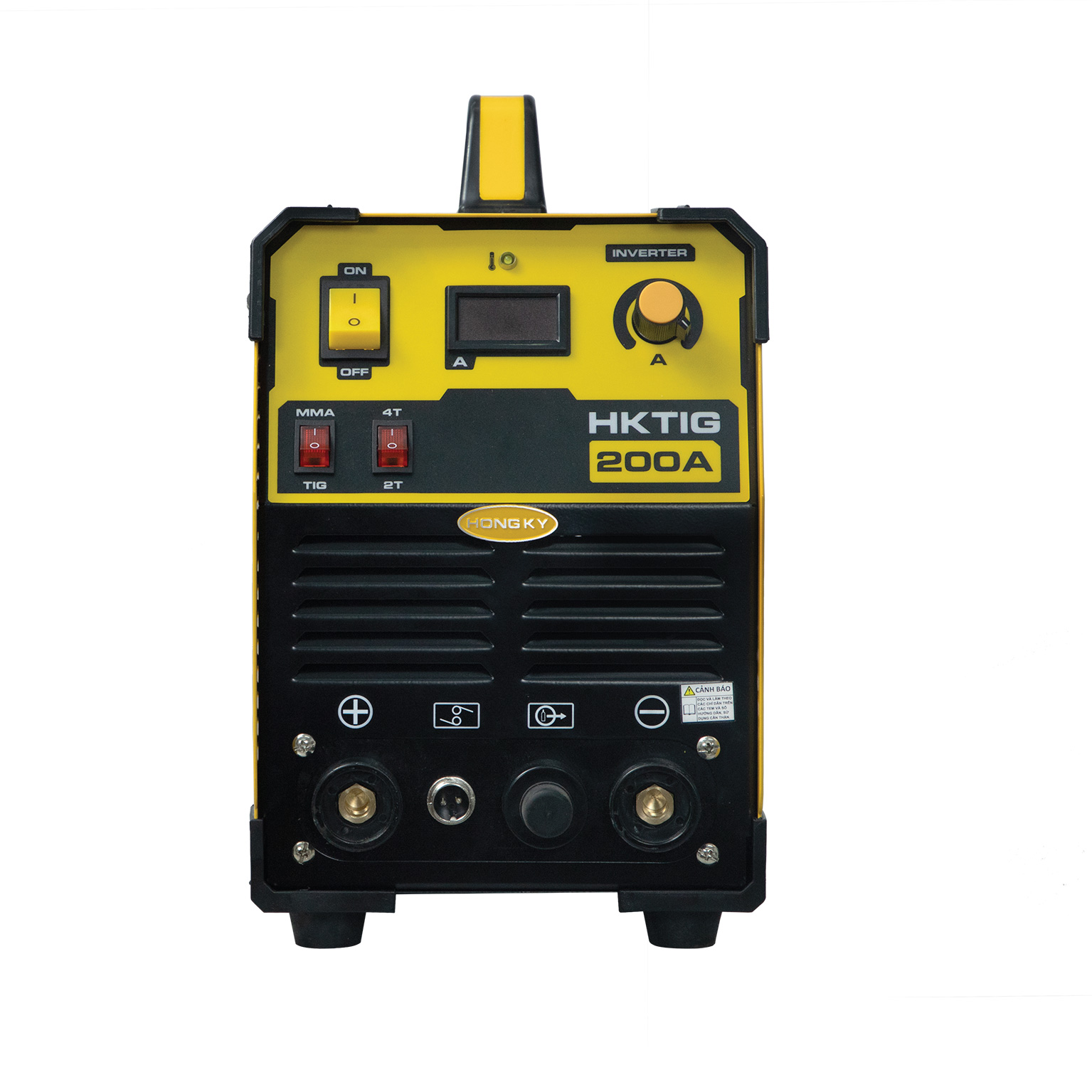 Máy Hàn Điện Tử Hồng Ký HK TIG 200A ( Vàng)