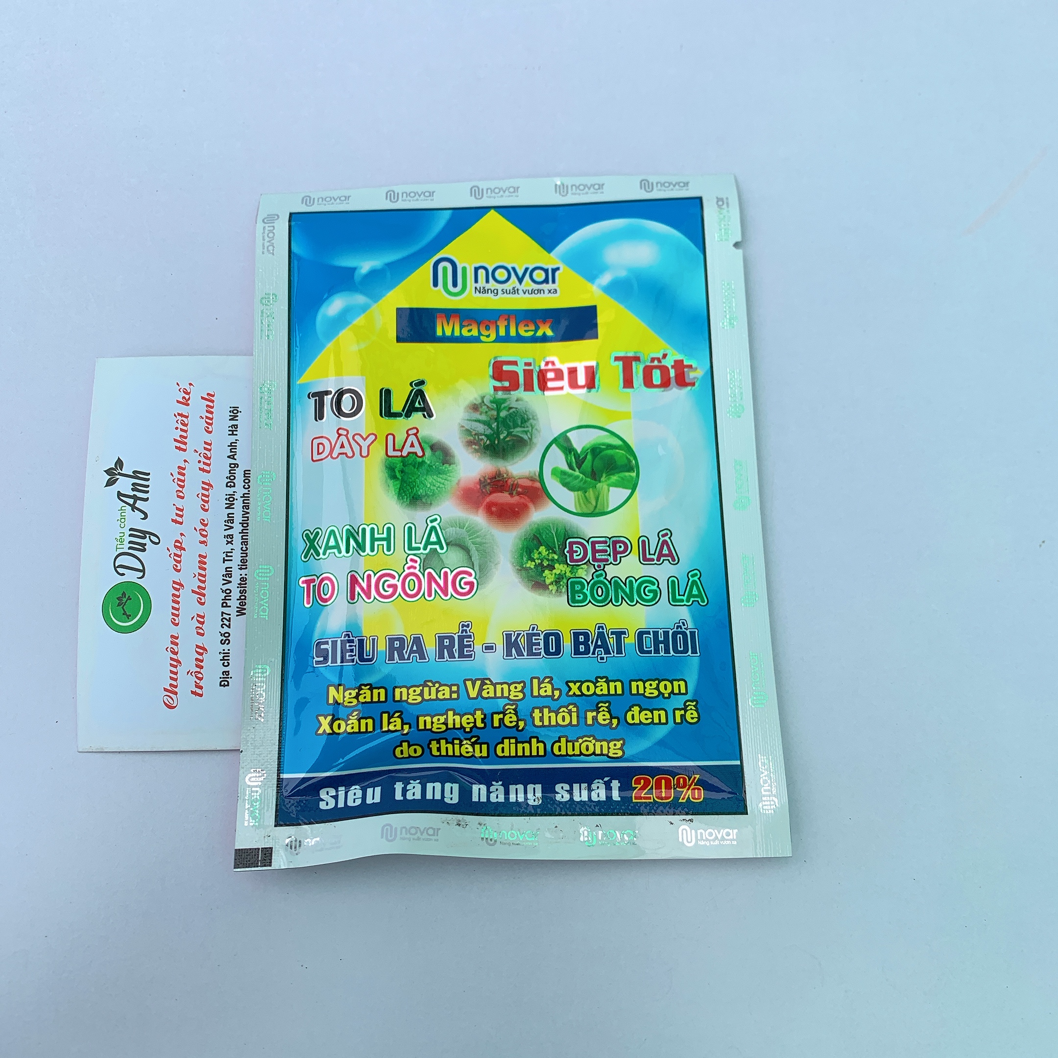 Phân bón lá Novar Magfex siêu ra rễ bật chồi ngăn ngừa vàng lá xoăn ngọn nghẹt rễ