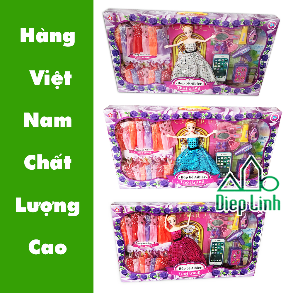 Búp Bê công chúa Aibier 25 chi tiết - Búp Bê cô dâu Diệp Linh