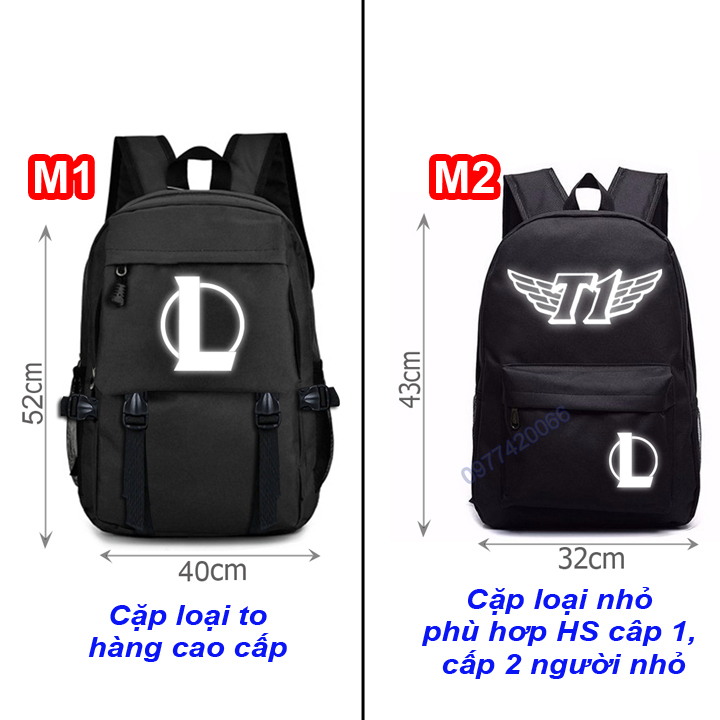 cặp liên minh phản quang, balo liên minh huyền thoại phản quang, balo liên minh  May 3 lớp 4 ngăn