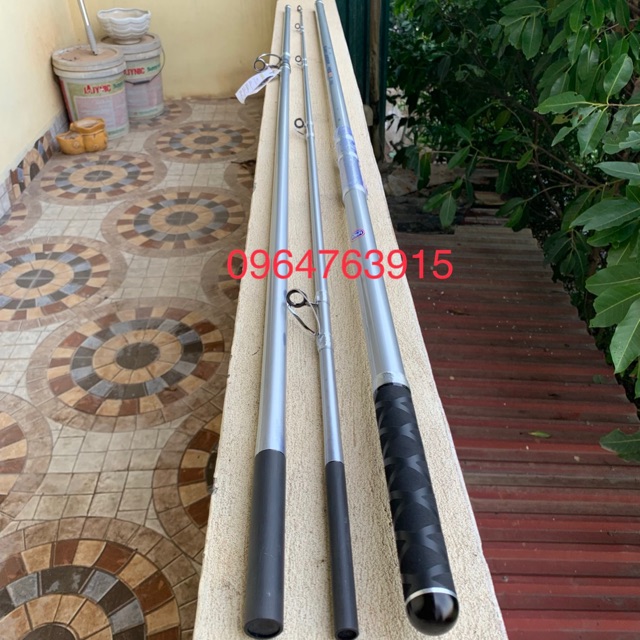 Cần ba Khúc Shimano Surf Leader 4m25 độ cứng Bx khoen pat fuji sale xả hàng
