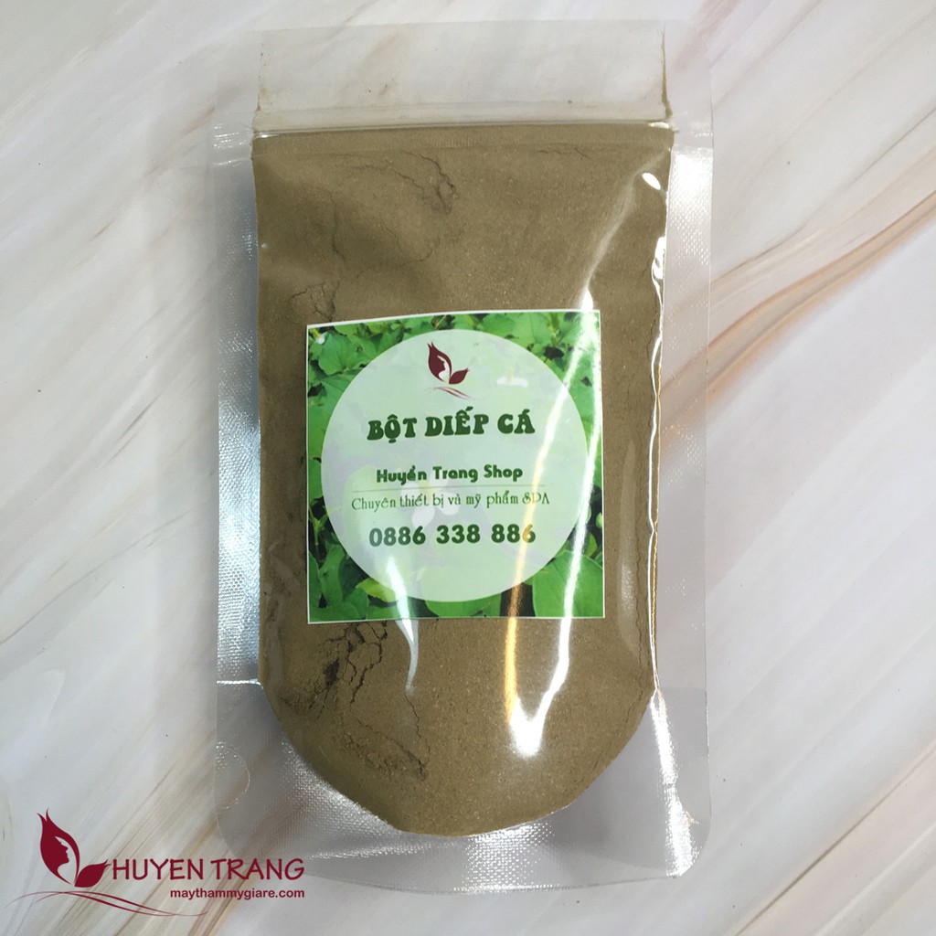 Bột diếp cá handmade - giảm mụn, giảm sưng viêm