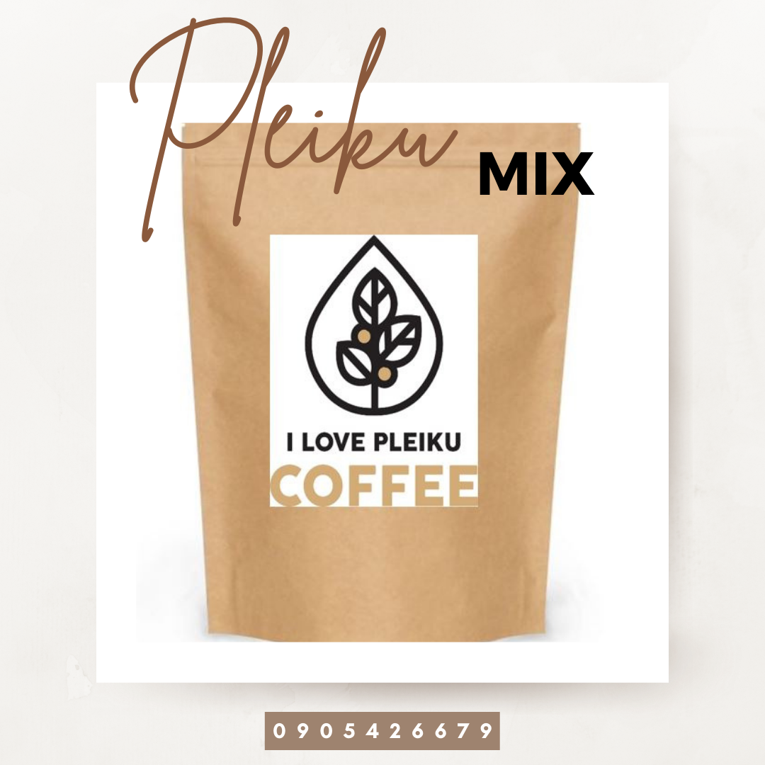 Cà phê nguyên chất  Pleiku Mix