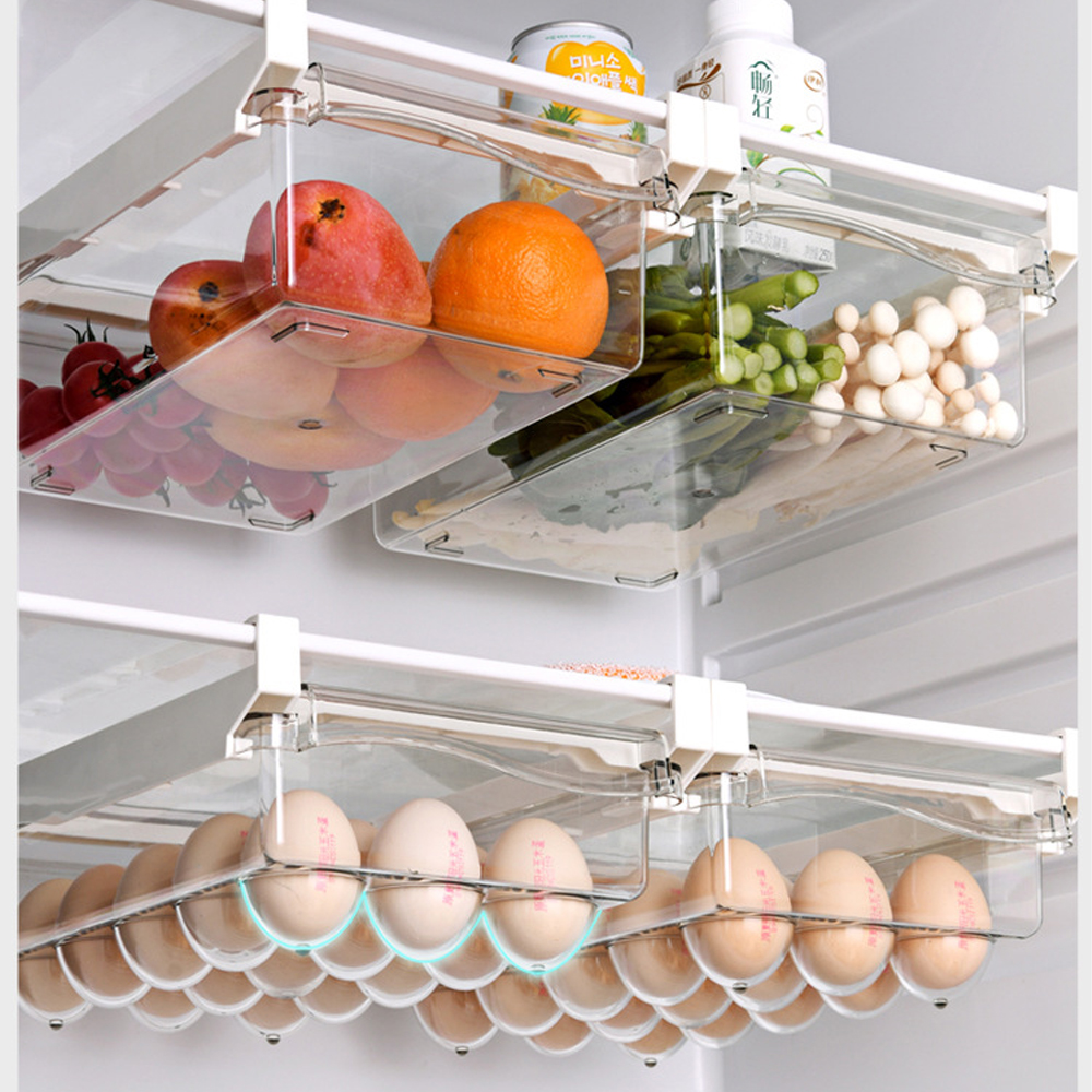 Khay mở rộng tủ lạnh thông minh, bảo quản thức ăn cực tốt