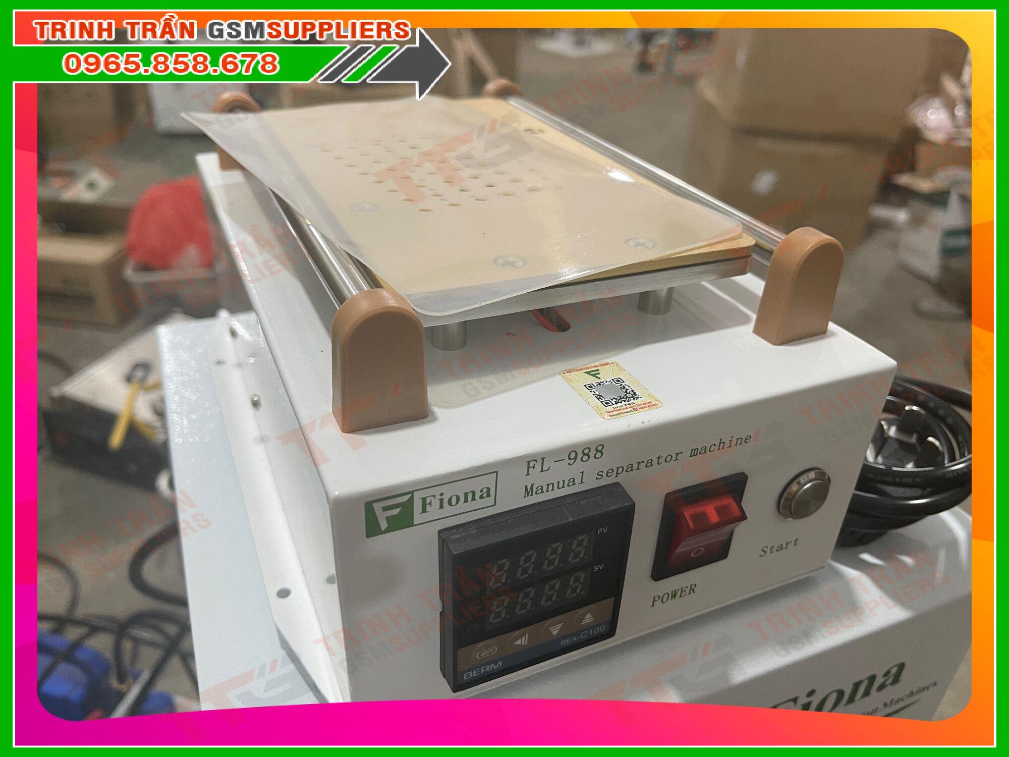 Máy nhiệt tách kính điện thoại