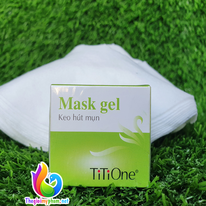 Gel mặt nạ lột mụn titione 15g - tặng 5 miếng mặt nạ giấy