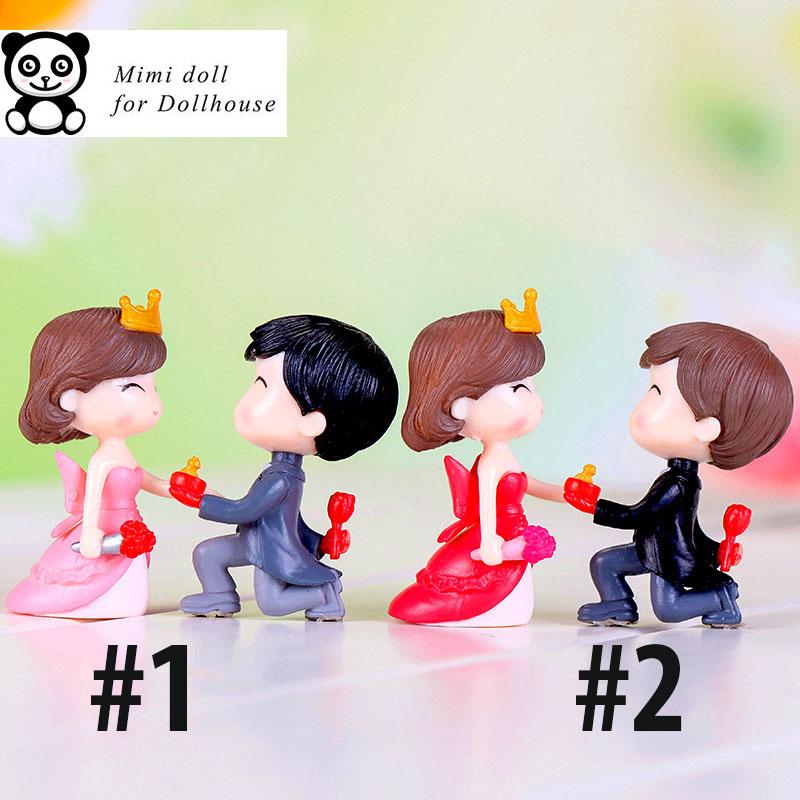 Charm Slime Mô hình cặp đôi tình nhân nam và nữ cao 5.5 cm HPMCharm