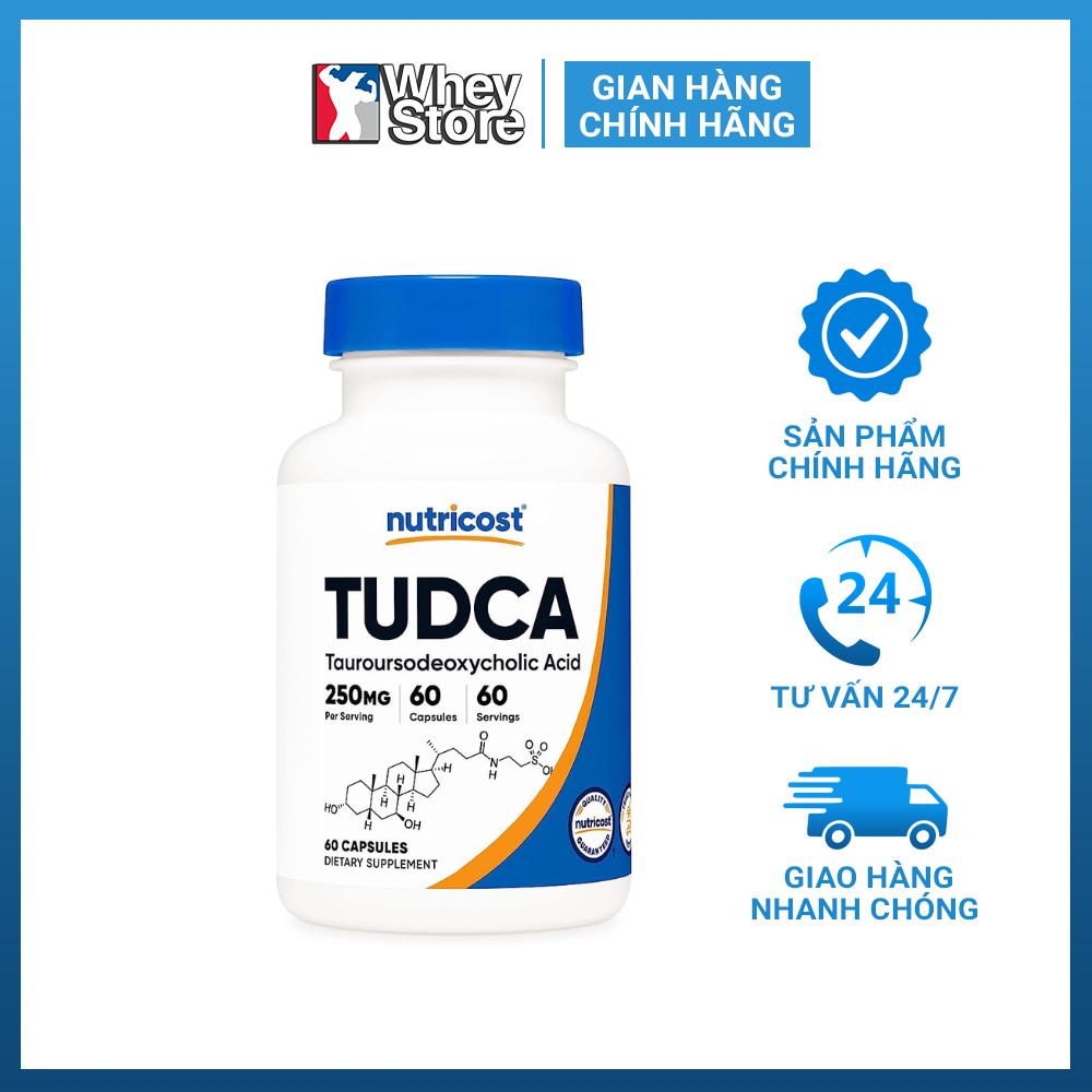 Sản phẩm hỗ trợ sức khỏe Tudca Capsules 250mg 60 viên Chính Hãng