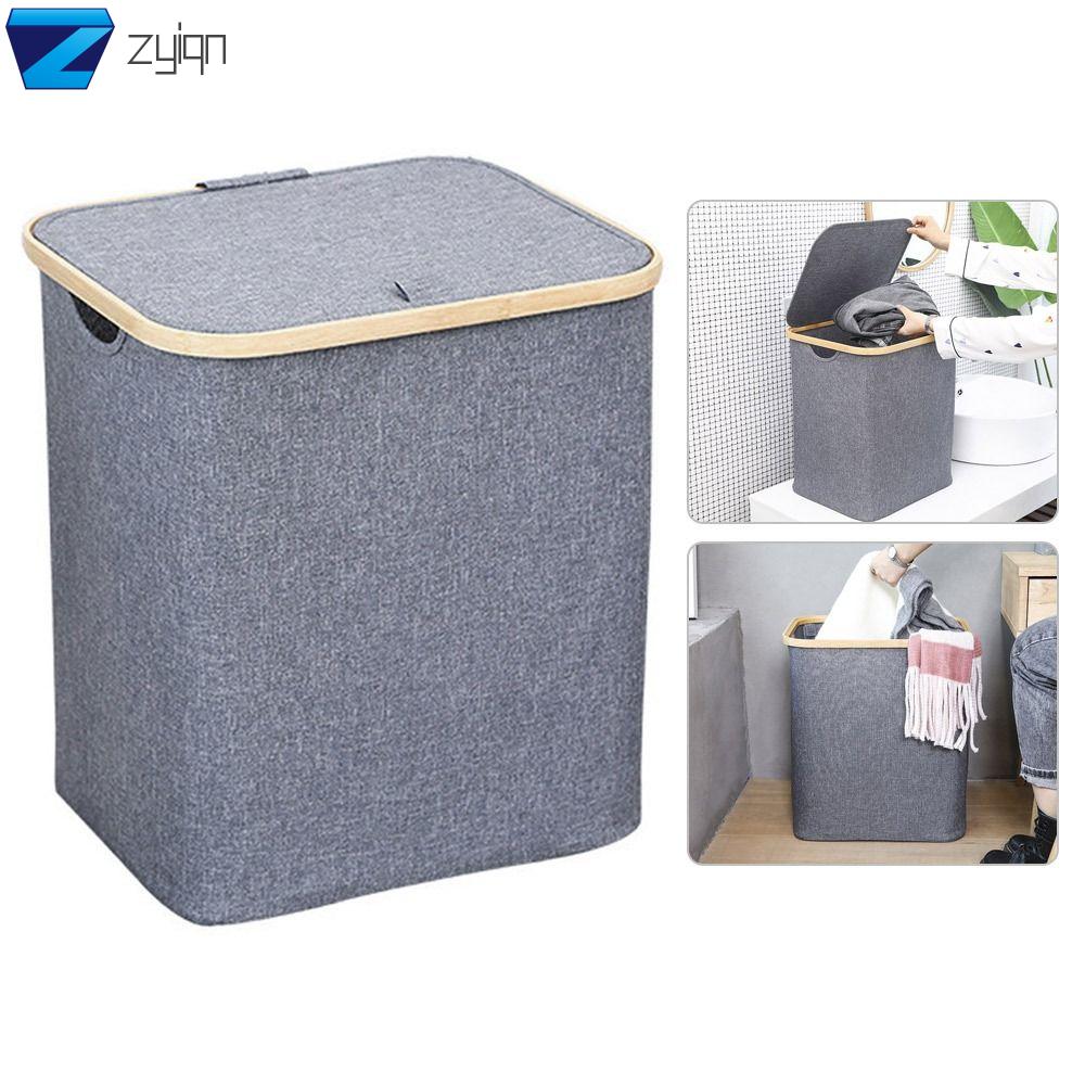 Zyiqn phòng ngủ bền phòng tắm giỏ đồ có thể gập lại lưu trữ xô sắp xếp đồ