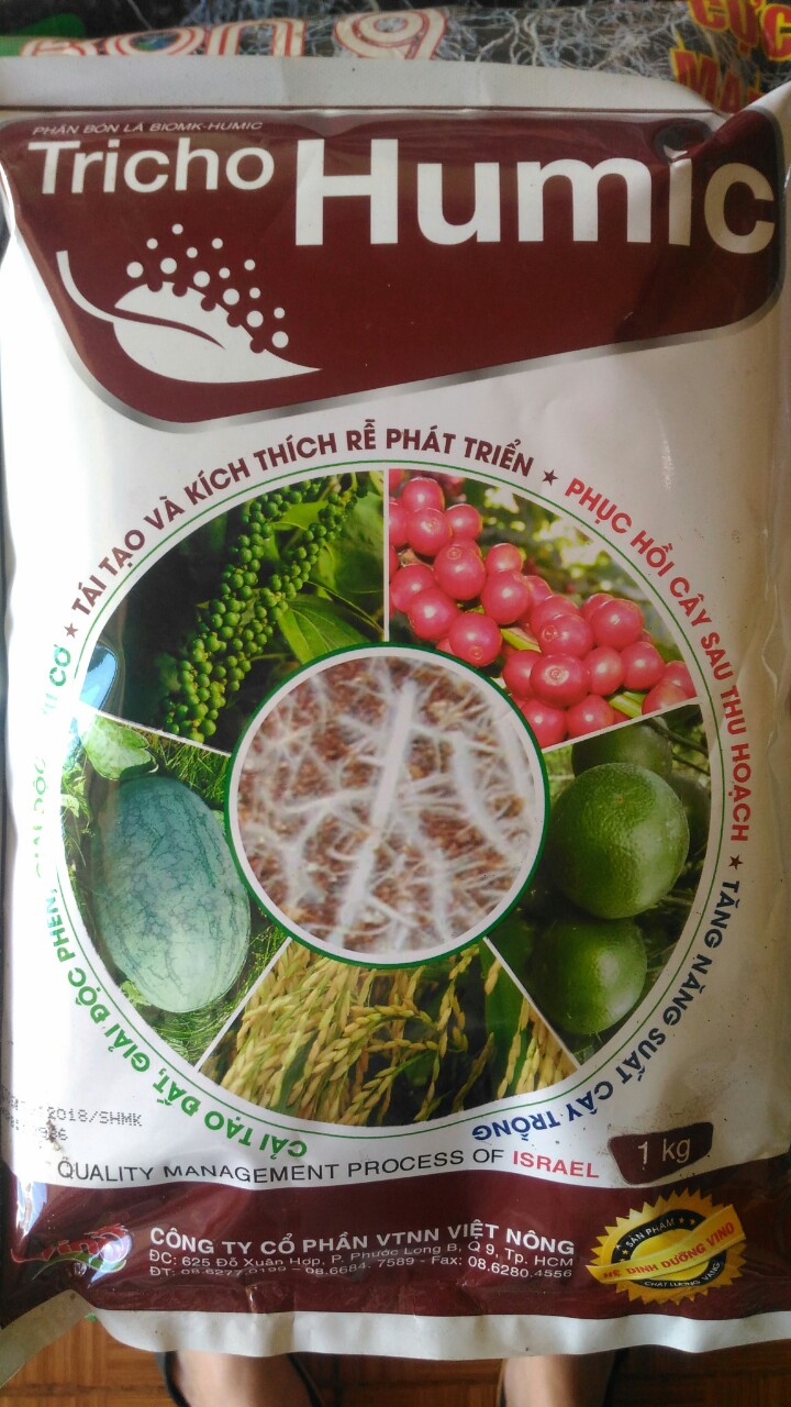 [ SIÊU RA RỄ] Phân bón Humic kích thích ra rễ cực mạnh- Tricho humic  có quà tặng kèm