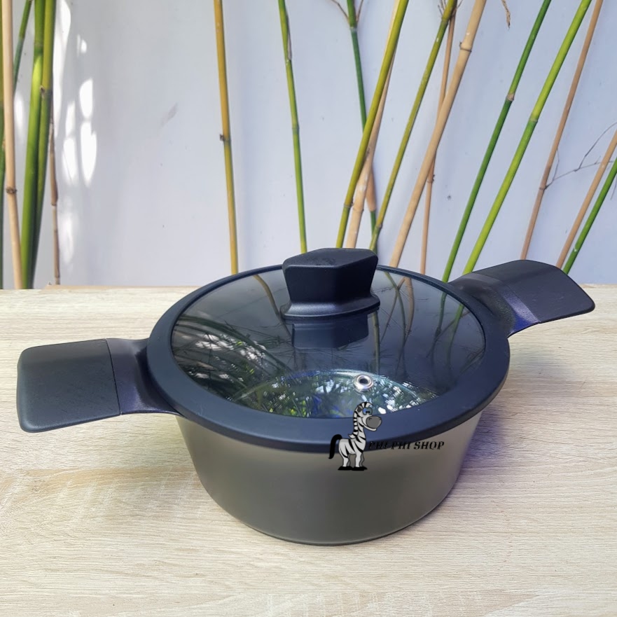 Nồi chống dính locknlock edge sử dụng bếp từ size 24cm cac2411