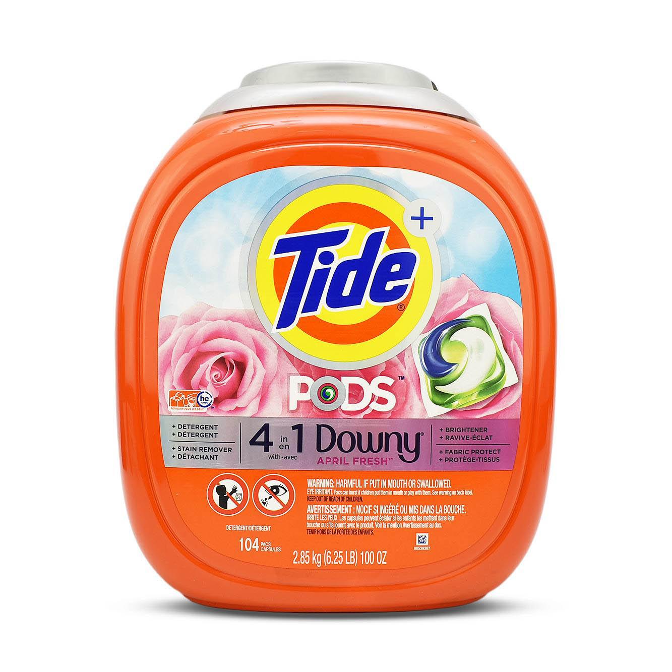 VIÊN GIẶT TIDE PODS DOWNY 4IN1 104 VIÊN XUẤT XỨ MỸ
