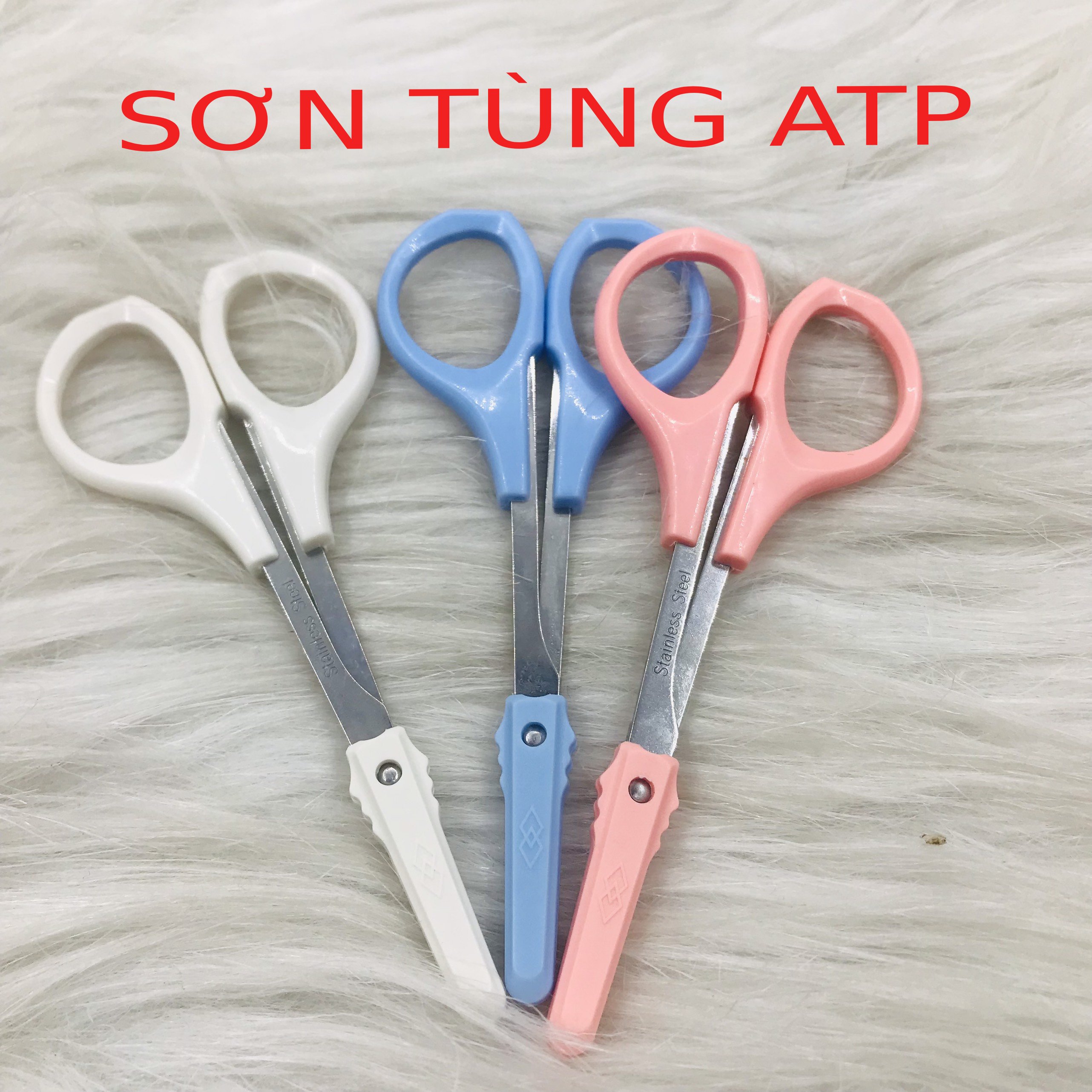 Kéo Cắt Mi - Dụng Cụ Nối Mi - Sơn Tùng ATP