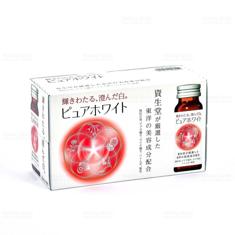 Nước Uống Collagen Shiseido Pure White Trắng Da Mờ Nám