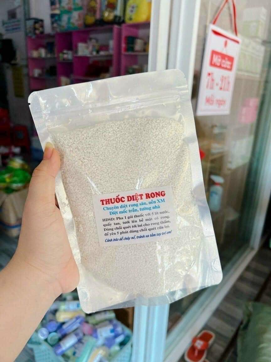 Bột tẩy rong rêu gói 500gram